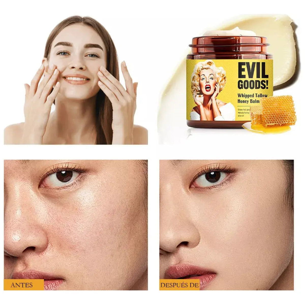 Crema Nutritiva de Sebo de Res Evil Goods